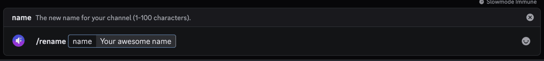 Channel Name